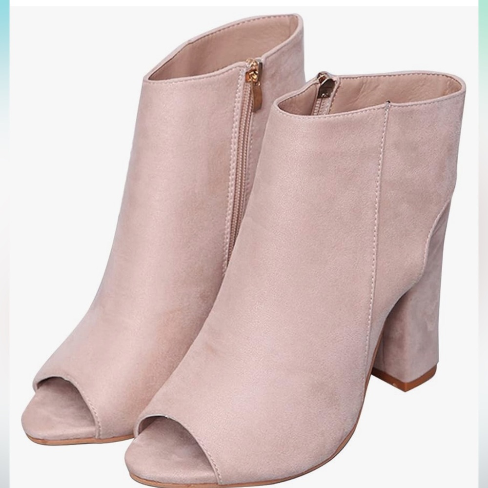 Charlotte Russe brown booties